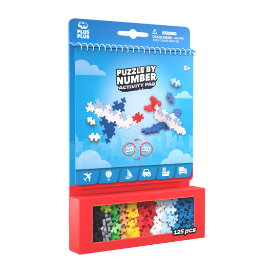 Plus-Plus activity pad - Transport