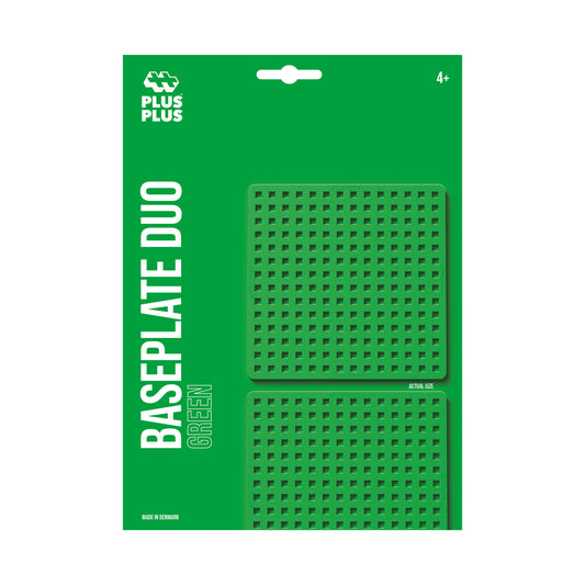 Plus-Plus - Bouwplaat groen (2 stuks)