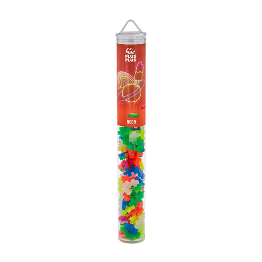 Plus-Plus tube - Neon (100 stuks)