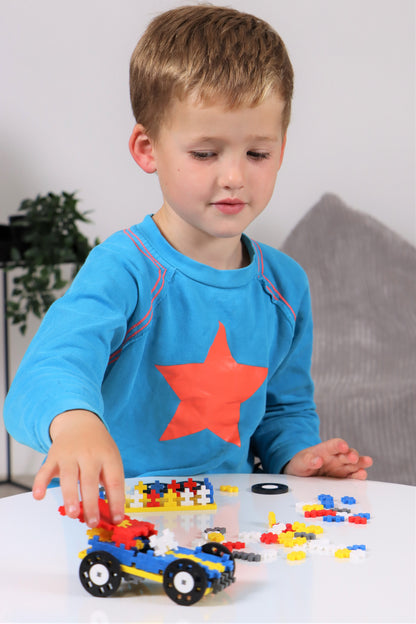 Plus-Plus tube auto - Superheld (200 stuks)