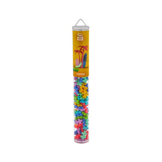 Plus-Plus tube - Tropical (100 stuks)