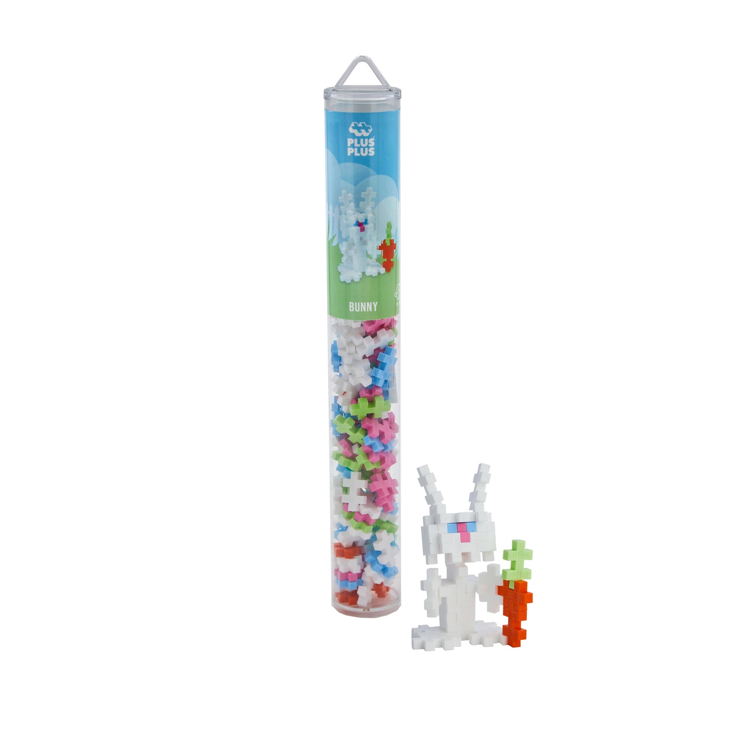 Plus-Plus tube - Konijn (100 stuks)