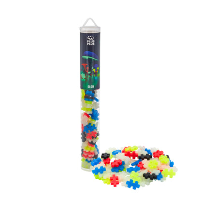 Plus-Plus tube - Glow (100 stuks)