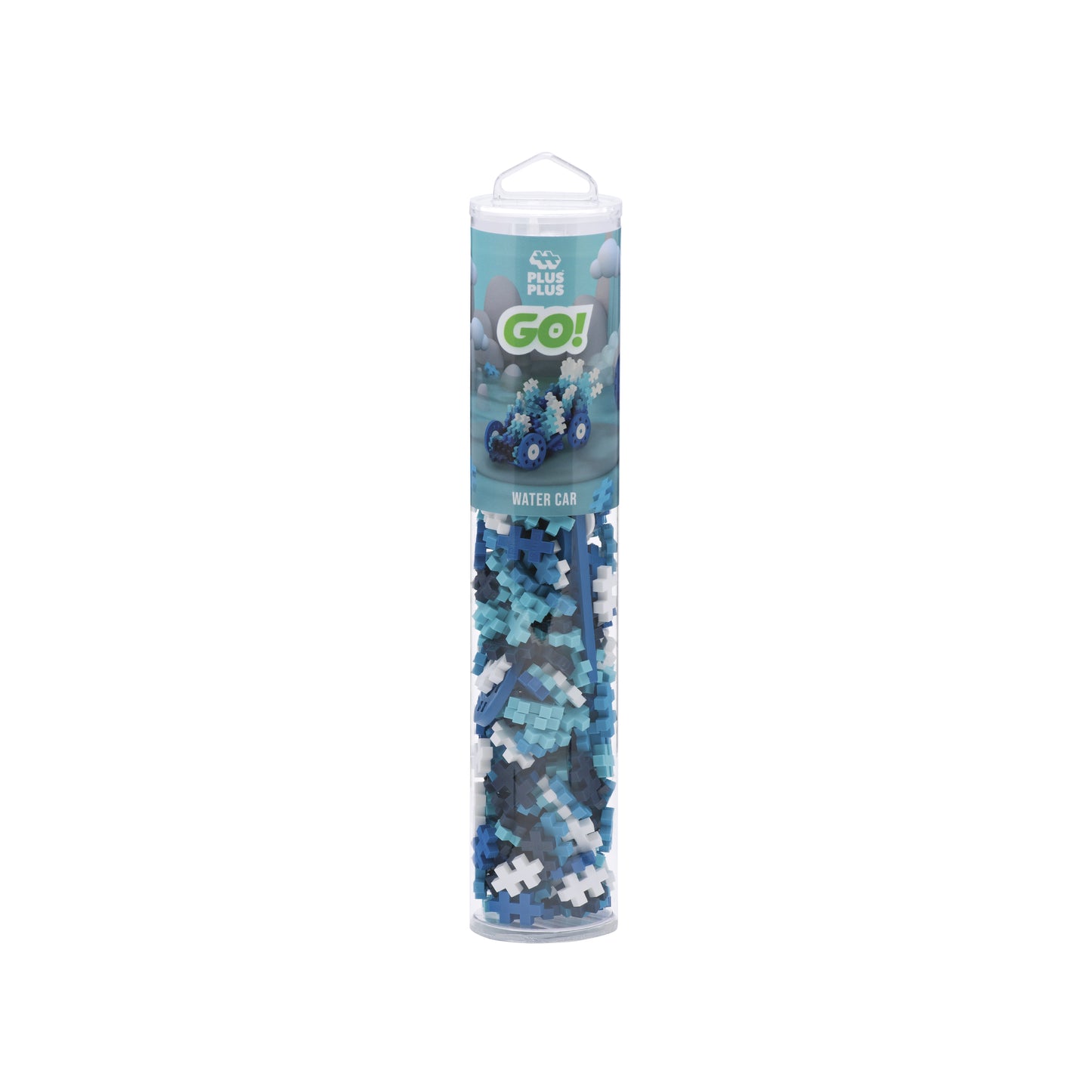 Plus-Plus tube auto - Water (200 stuks)