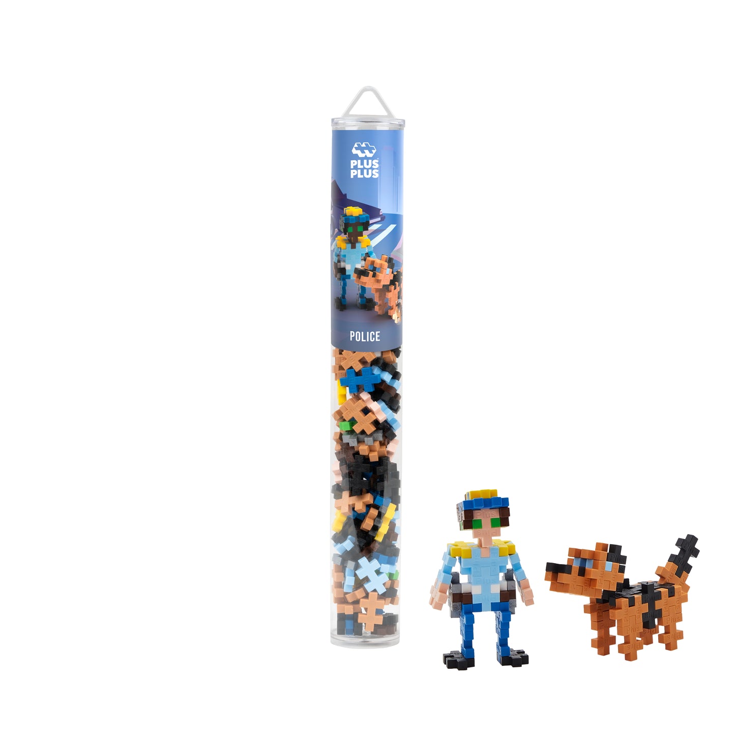Plus - Plus tube - Politie (100 stuks)
