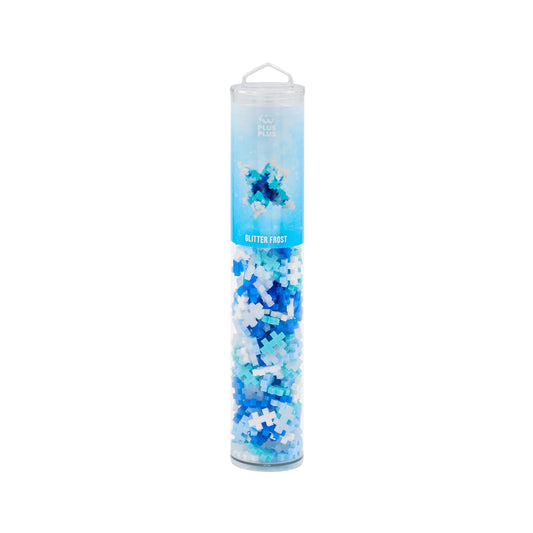 Plus-Plus tube - Glitter frost (240 stuks)
