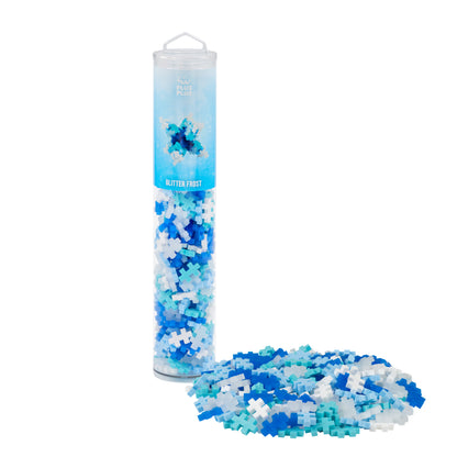 Plus-Plus tube - Glitter frost (240 stuks)