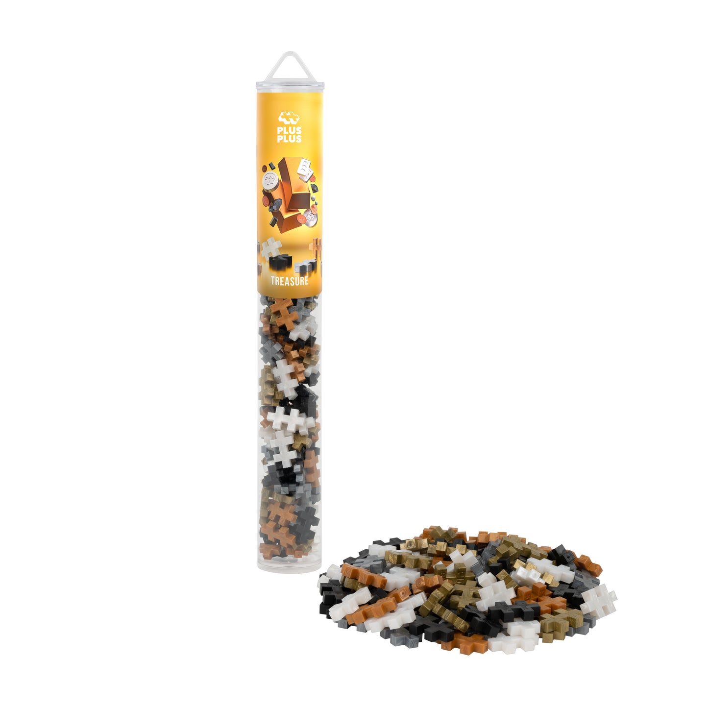 Plus-Plus tube - Schat (100 stuks)
