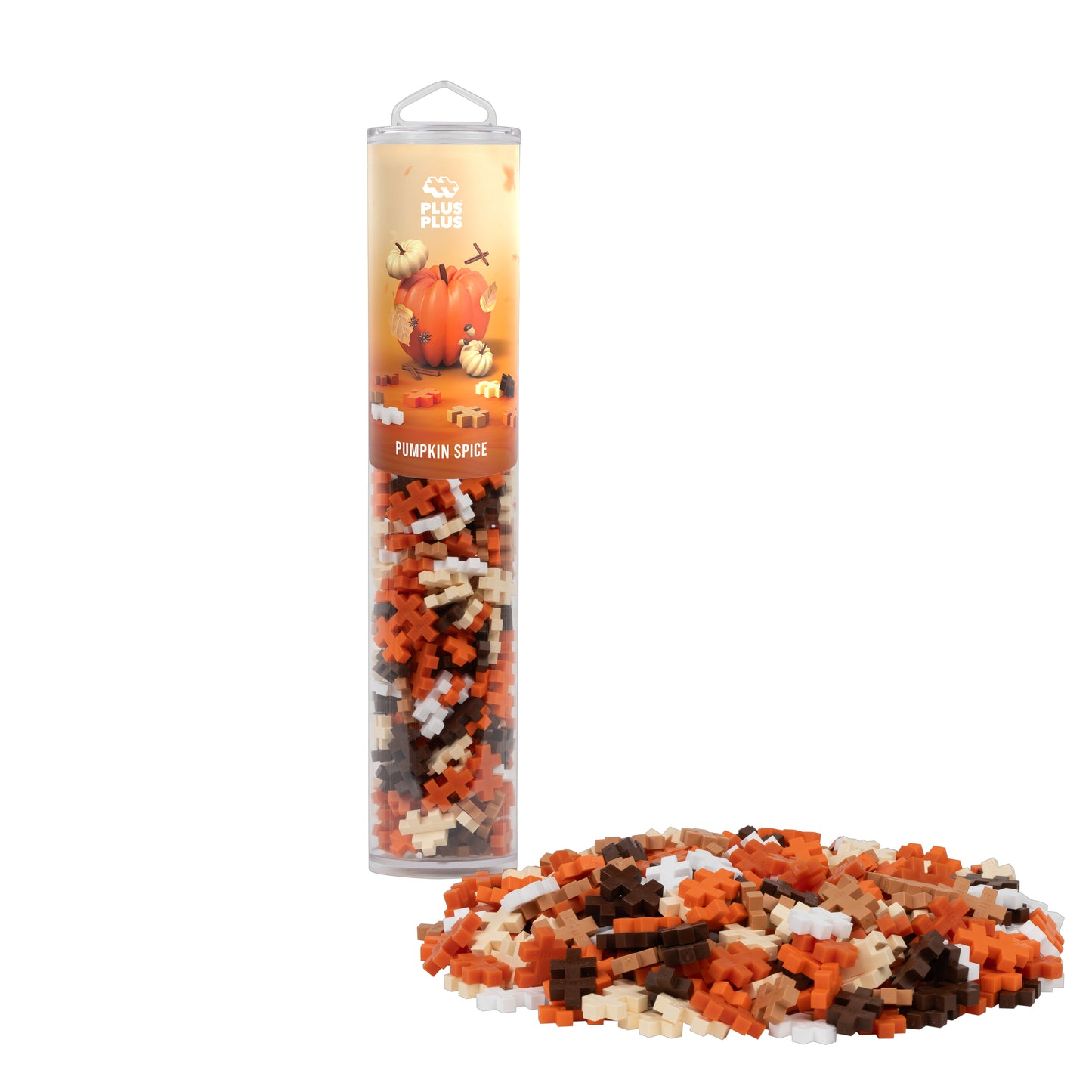 Plus-Plus tube - Pumpkin spice (240 stuks)