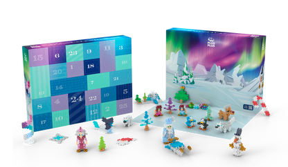 Plus-plus Adventskalender - Santa's Northern Lights adventure