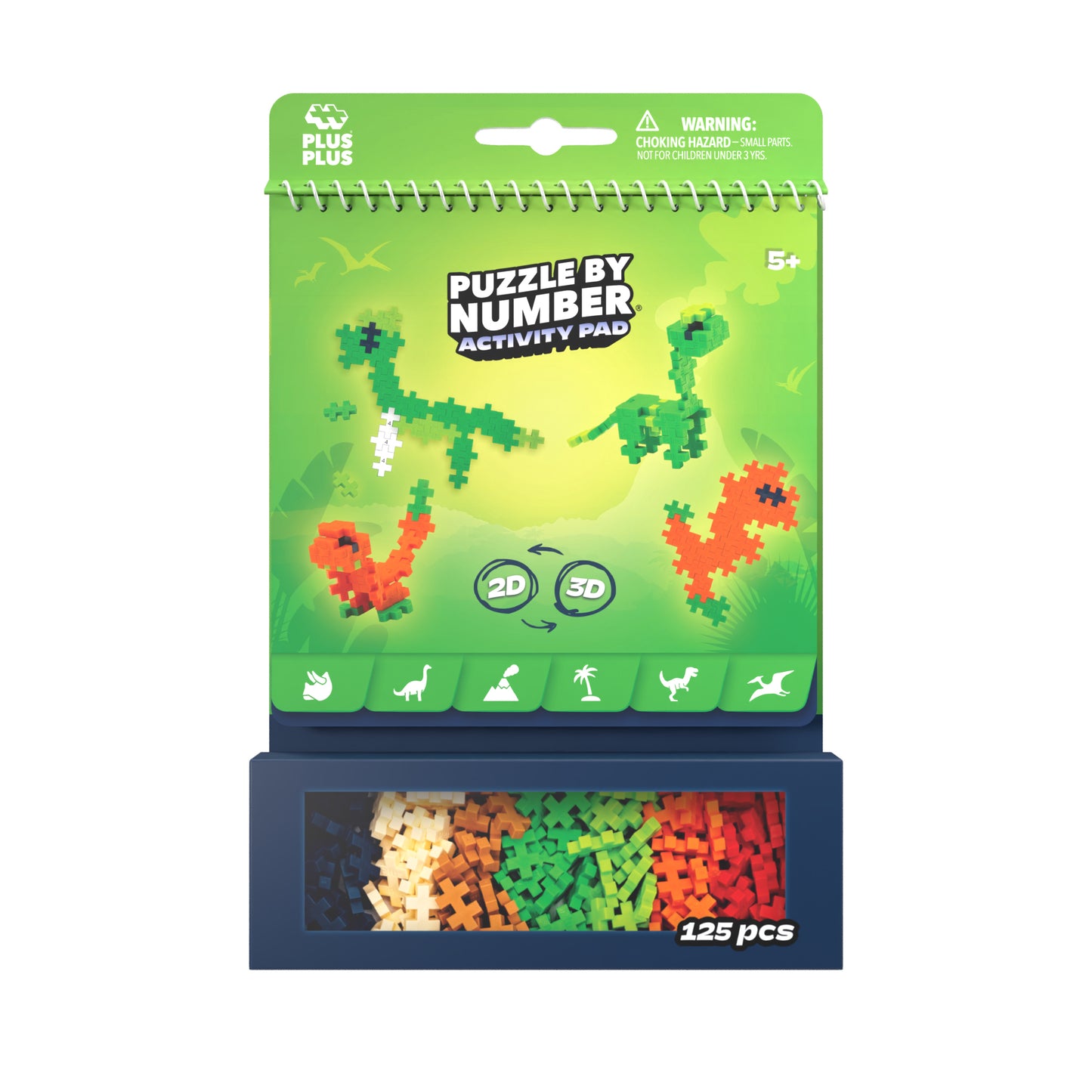 Plus-Plus activity pad - Dinosaurus