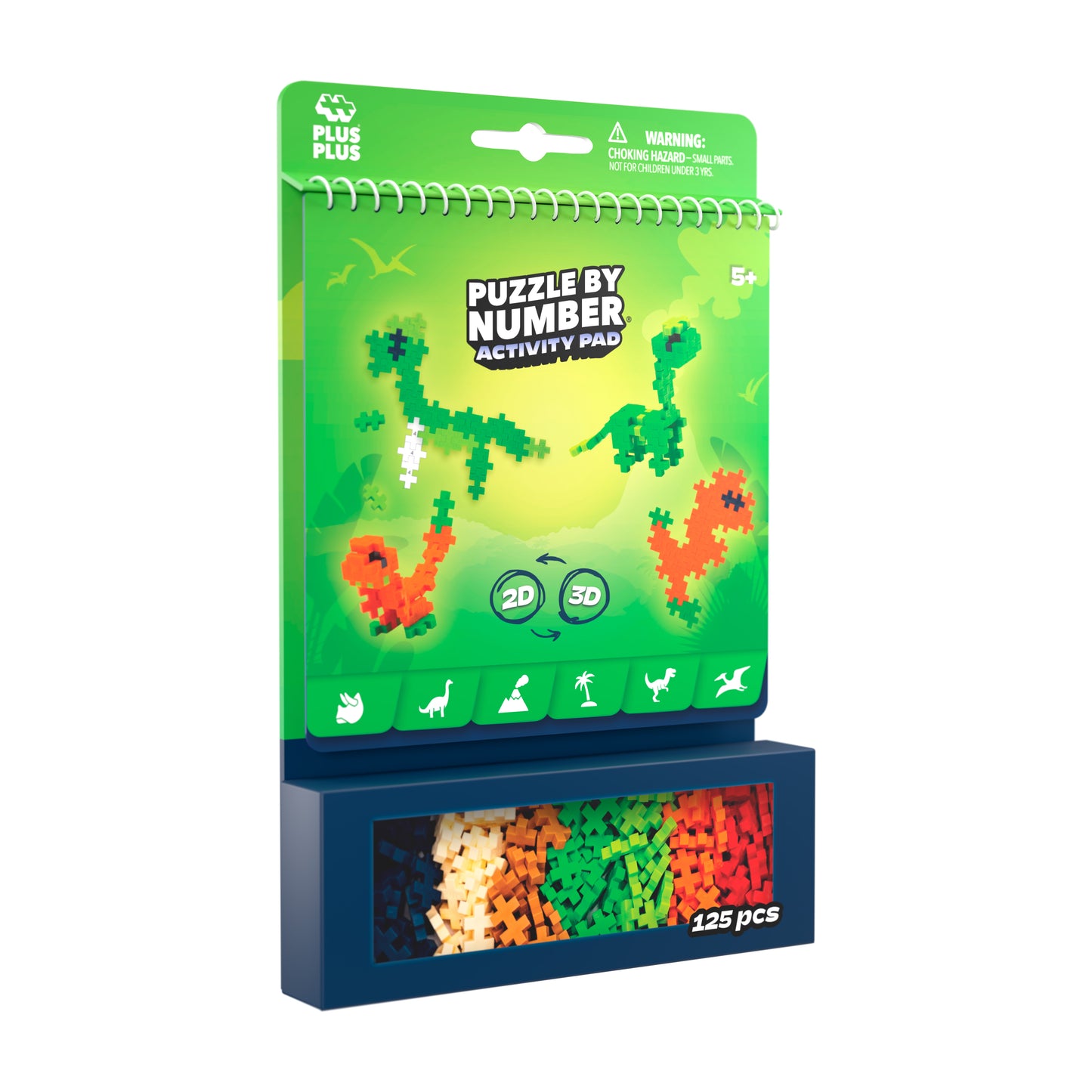 Plus-Plus activity pad - Dinosaurus