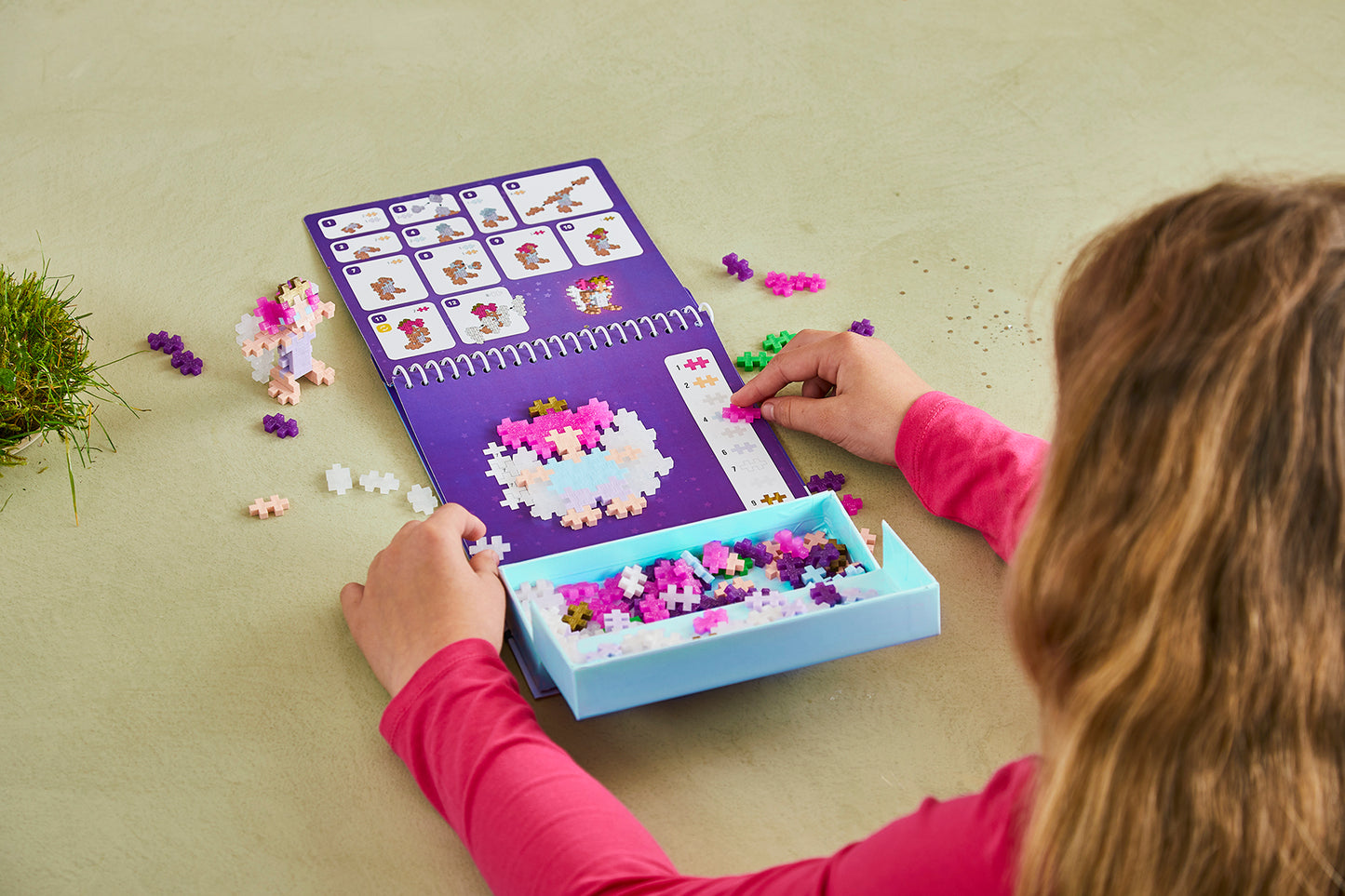 Plus-Plus activity pad - Magisch bos