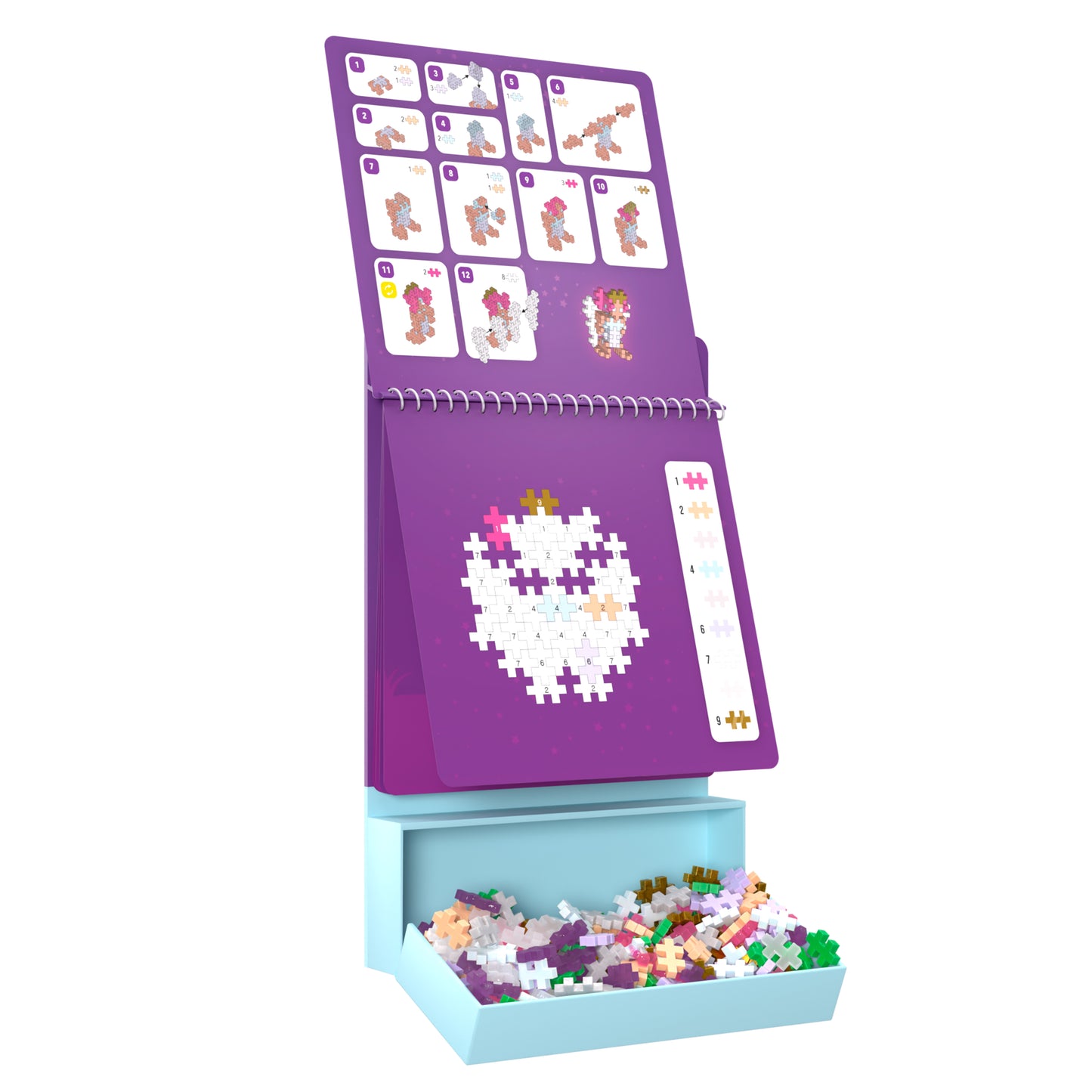 Plus-Plus activity pad - Magisch bos