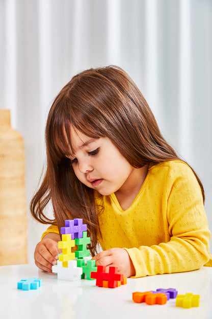 Plus - Plus BIG tube - Rainbow (15 stuks)