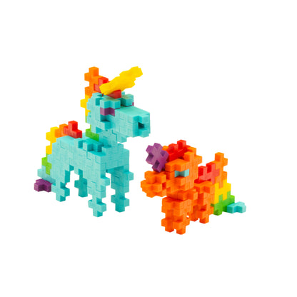 Plus-Plus tube - Regenboog unicorn (100 stuks)