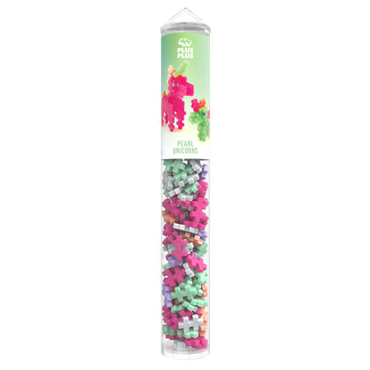 Plus-Plus tube - Pearl eenhoorn (100 stuks)