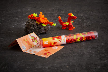 Plus-Plus tube - Fire dragons (100 stuks)