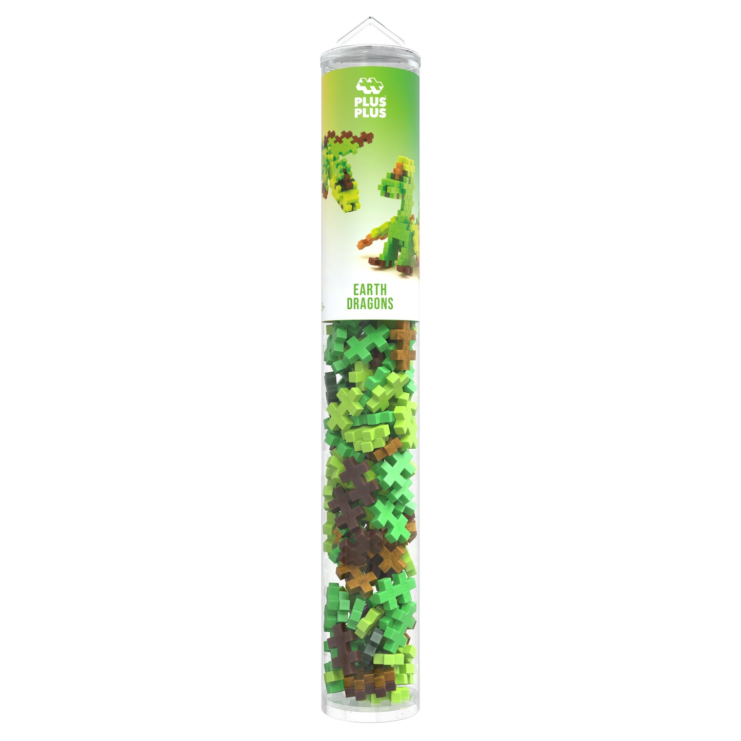 Plus-Plus tube - Earth dragons (100 stuks)