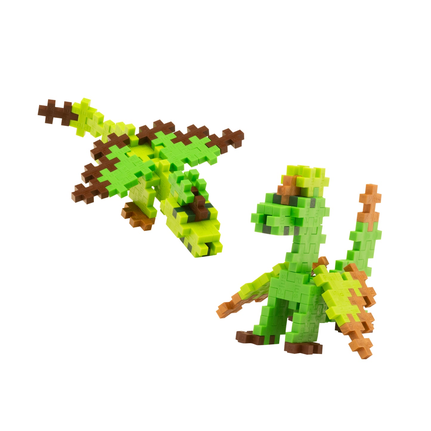 Plus-Plus tube - Earth dragons (100 stuks)