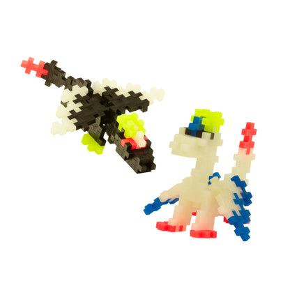Plus-Plus tube - Glow dragons (100 stuks)