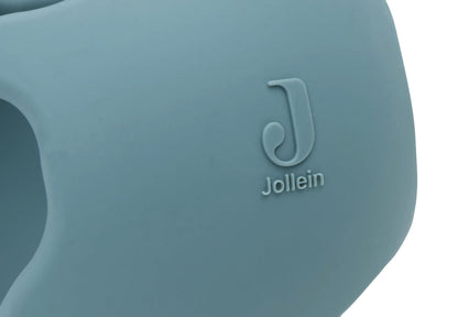 Jollein bijtspeelgoed bal siliconen - Sea green
