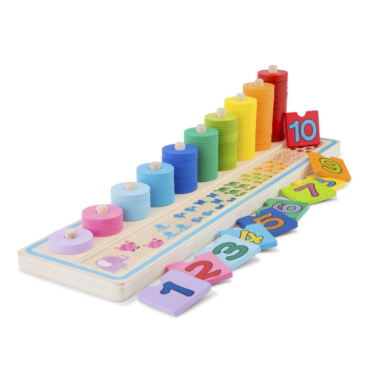 Houten tel spel | Rekenspel | New Classic Toys - Leren tellen