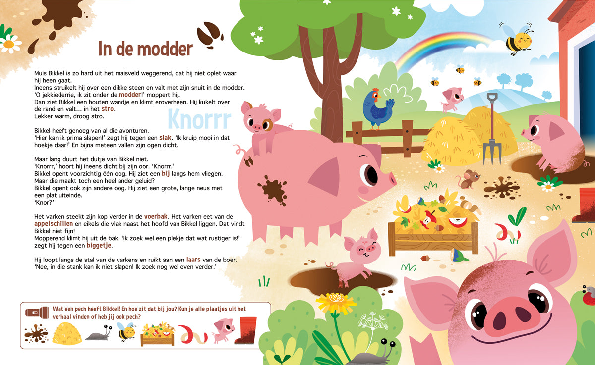 Zaklampboek - Speuren op de boerderij