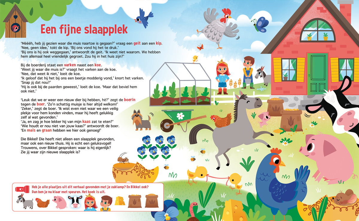 Zaklampboek - Speuren op de boerderij