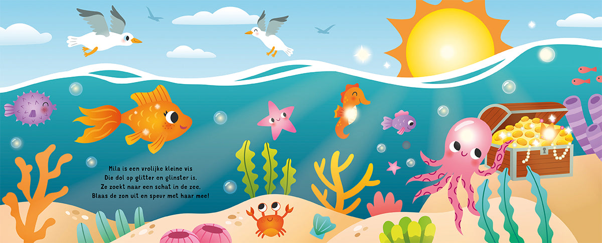 Slaap lekker, kleintje - In de zee