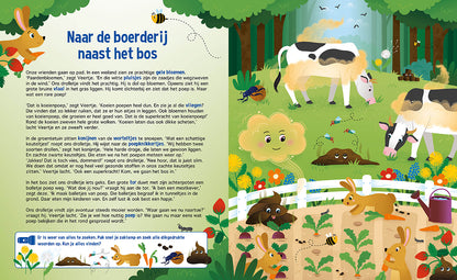 Zaklampboek | Speuren naar drolletjes en scheetjes | Zoekboek
