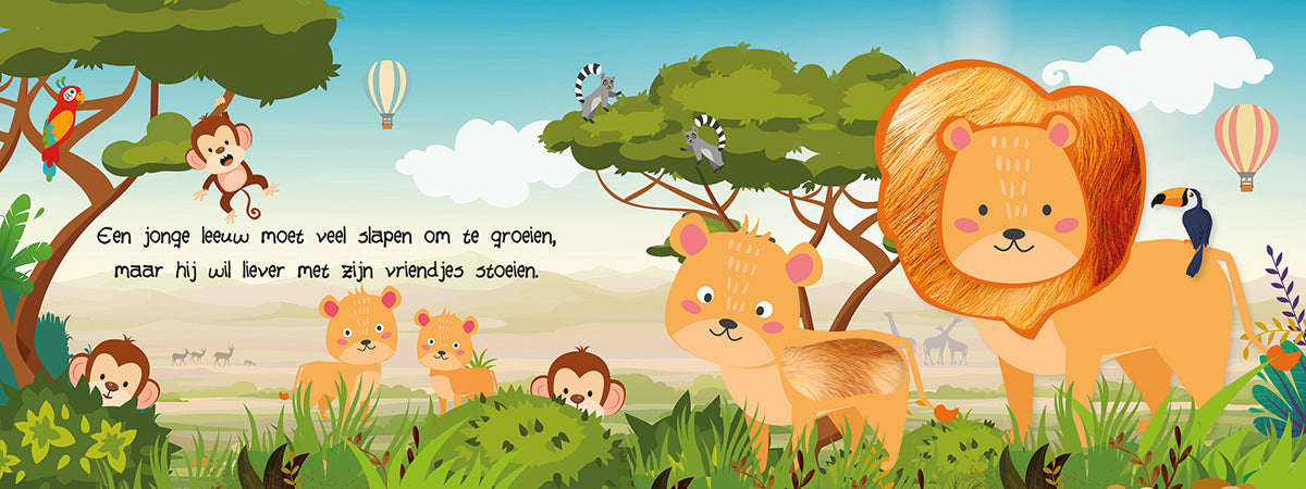 Voelboek | Kijk en voel - Babydieren