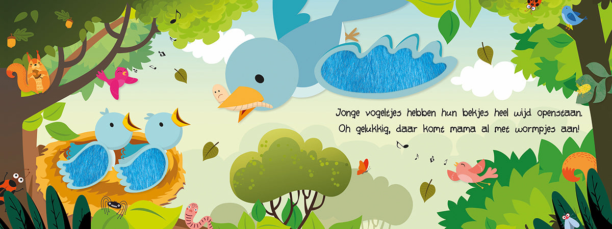 Voelboek | Kijk en voel - Babydieren