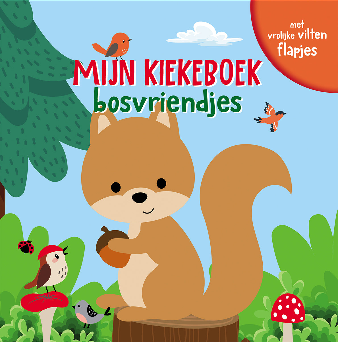 Mijn Kiekeboek | Bosvriendjes | Flapjesboek