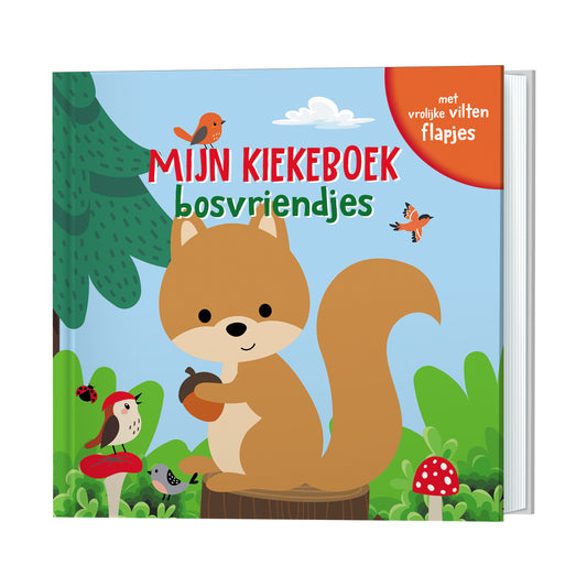 Mijn Kiekeboek | Bosvriendjes | Flapjesboek