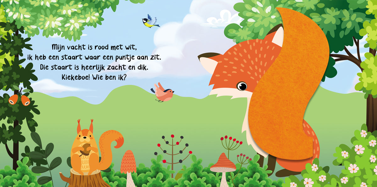 Mijn Kiekeboek | Bosvriendjes | Flapjesboek