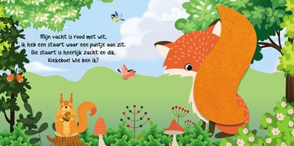 Mijn Kiekeboek | Bosvriendjes | Flapjesboek