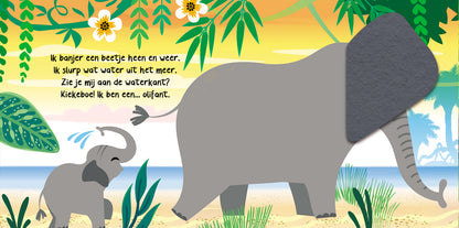 Mijn Kiekeboek | Junglevriendjes | Flapjesboek
