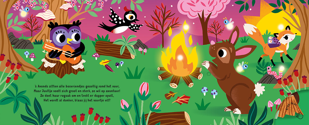 Slaap lekker, kleintje - In het bos