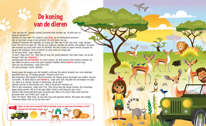 Zaklampboek | Speuren naar wilde dieren | zoekboek