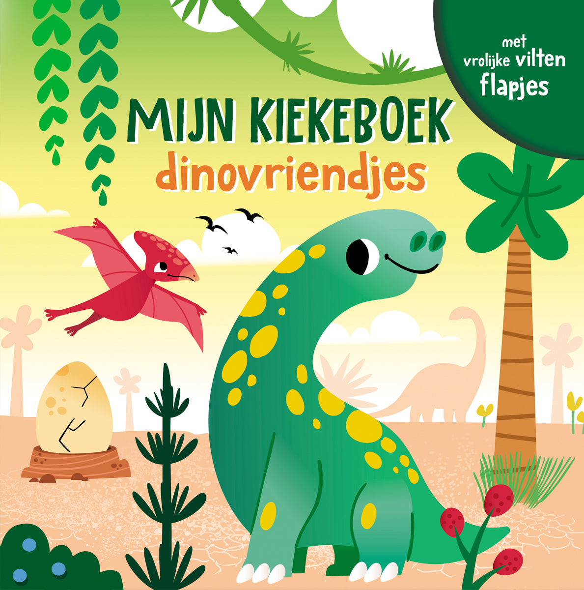 Mijn Kiekeboek | Dinovriendjes | Flapjesboek