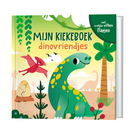 Mijn Kiekeboek | Dinovriendjes | Flapjesboek