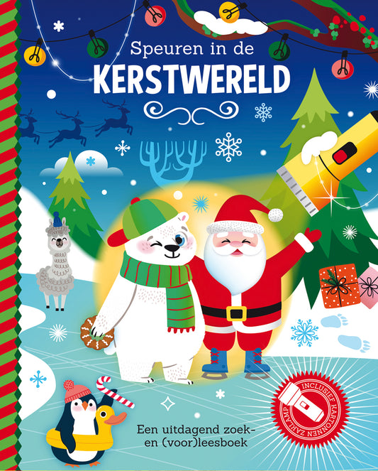 Zaklampboek - Speuren in de Kerstwereld