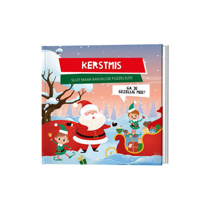 Puzzelslee boek - Kerstmis