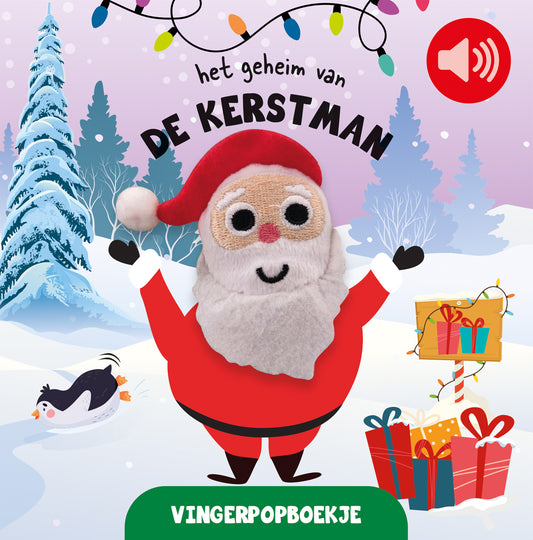 Vingerpopboekje - Het geheim van de kerstman
