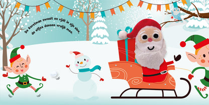 Vingerpopboekje - Het geheim van de kerstman