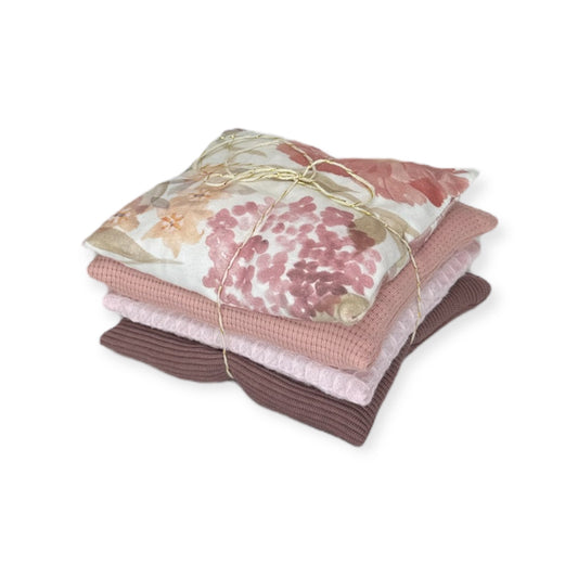 Sensorische pittenzakjes set - Flowers (4 stuks)