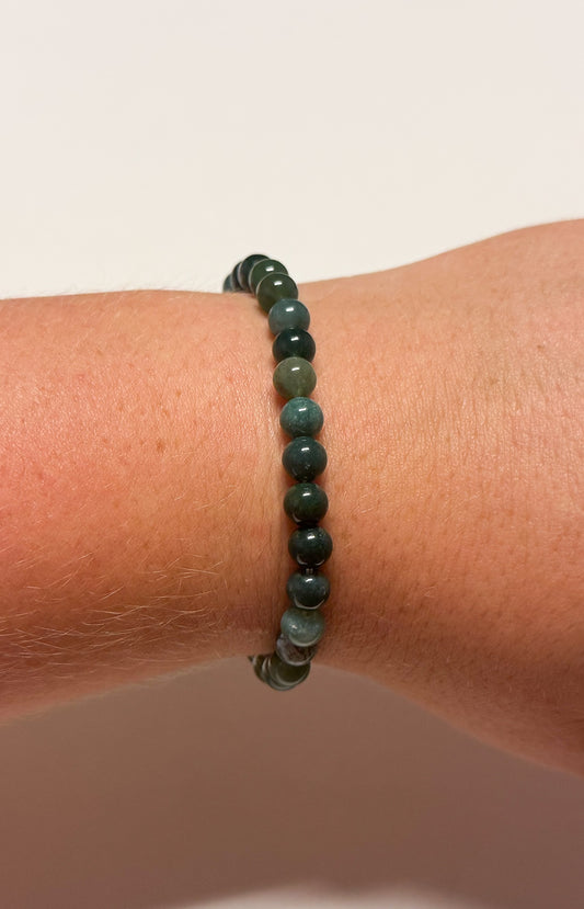 Mosagaat armband | 6 mm