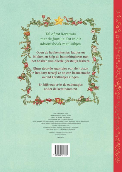 Adventsboek - Familie Kat viert samen Kerstmis