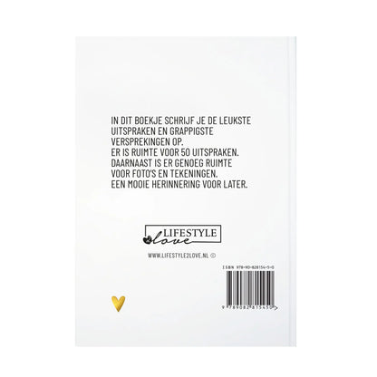Kletskous - Invulboek voor de leukste uitspraken